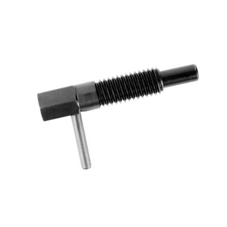 Te-Co Lk Hndl Retr Plgr, Stl, 1/4"-20, NoLck, PK2 54301X